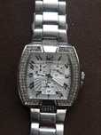 Srebrny zegarek Guess