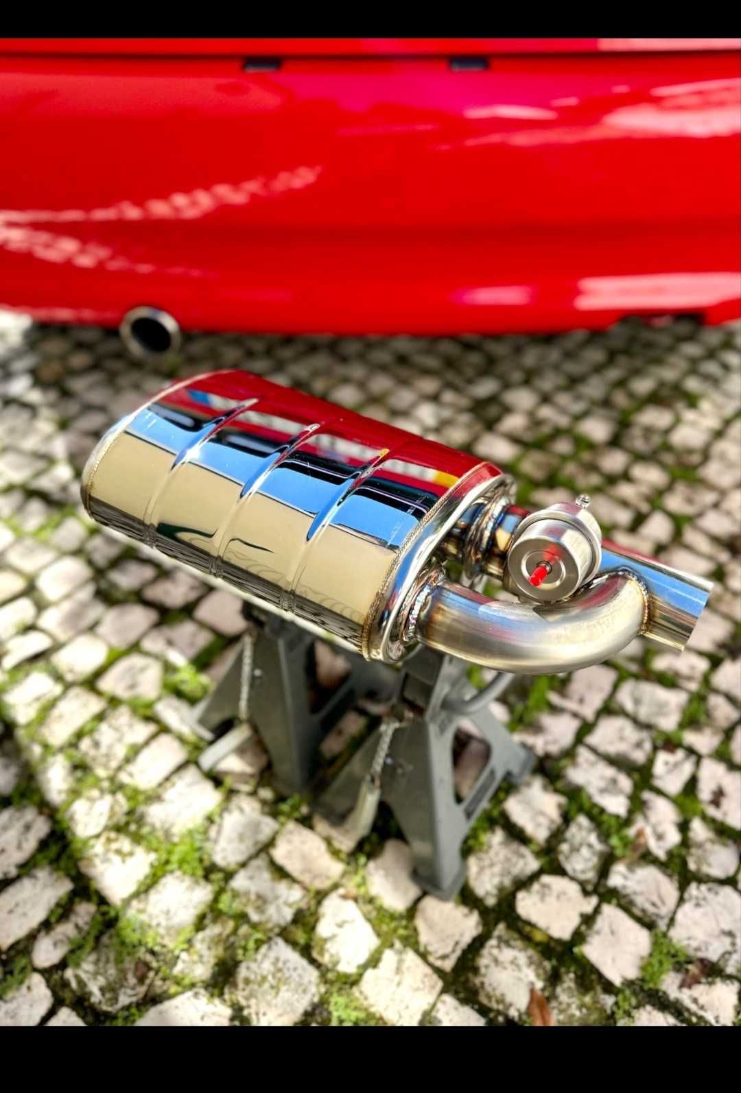 Valvetronic exhaust muffler