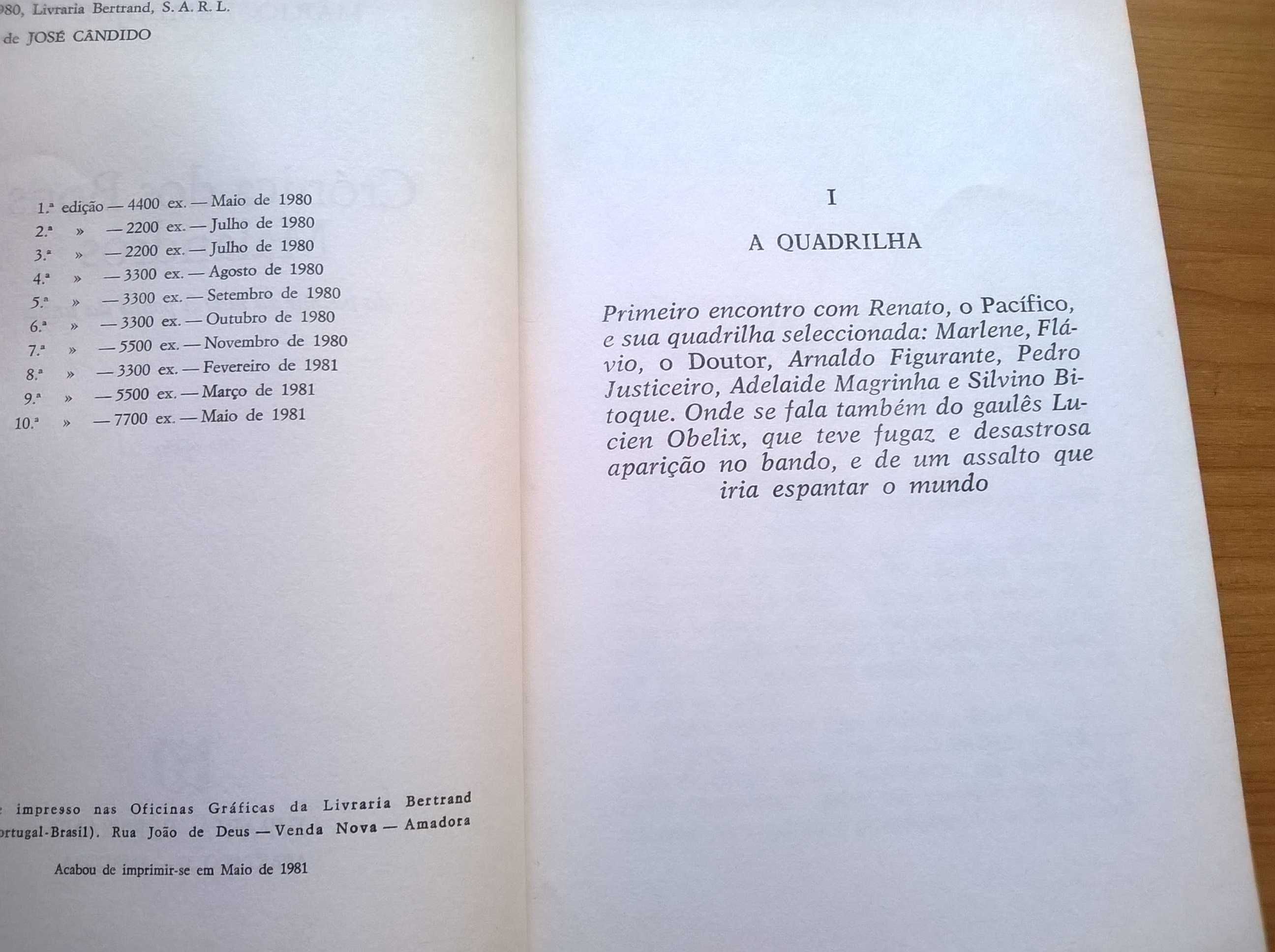 Crónica dos Bons Malandros - Mário Zambujal (portes grátis)
