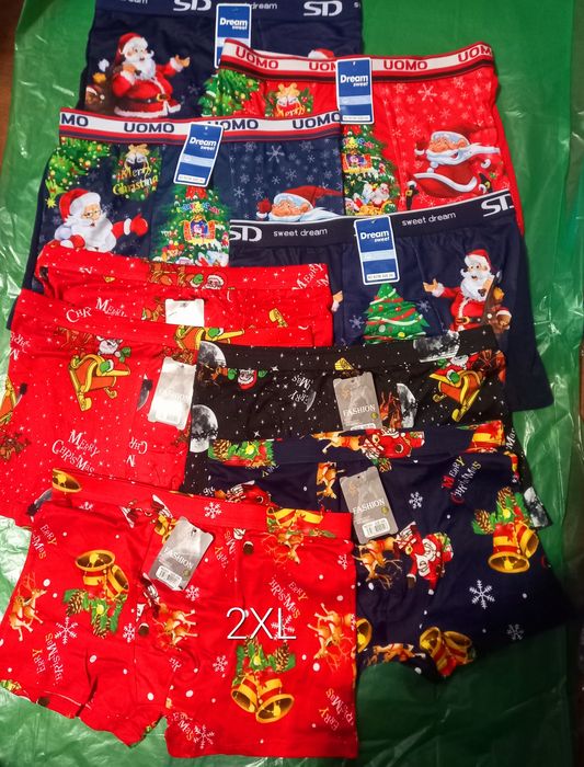 Труси чоловічи новорічні  боксери, Трусы мужские новогодние боксеры