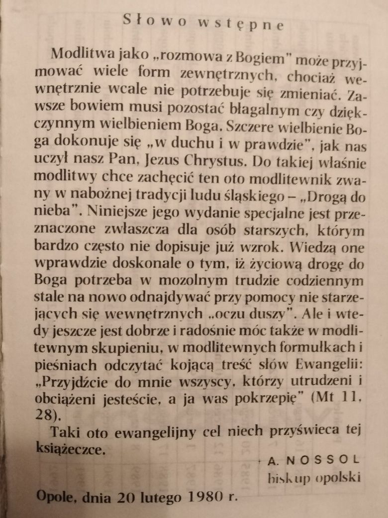 Modlitewnik Dla Osób Starszych 1990