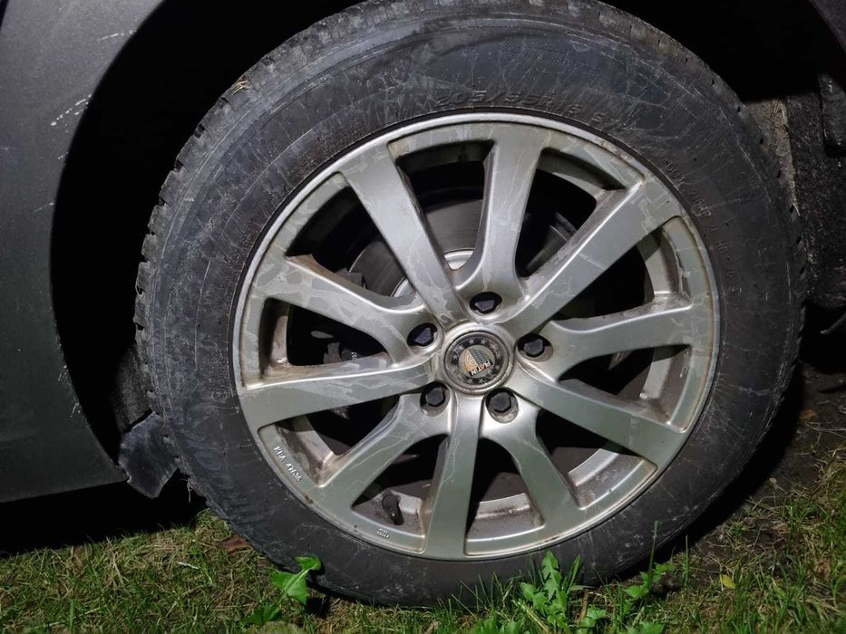 koła opony felgi zimowe audi 5x112 205/55/16 R16 K40