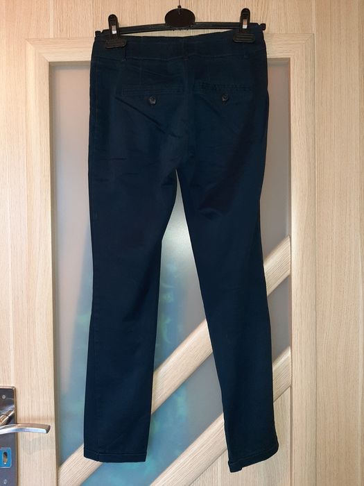 Spodnie granatowe ZARA
