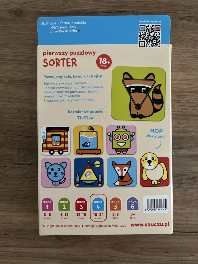 Puzzle czuczu dwuelementowe