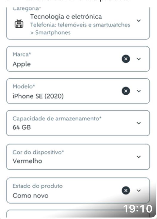 iPhone SE 2020 usado
