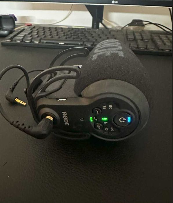 Rode VideoMic Pro+ Microfone