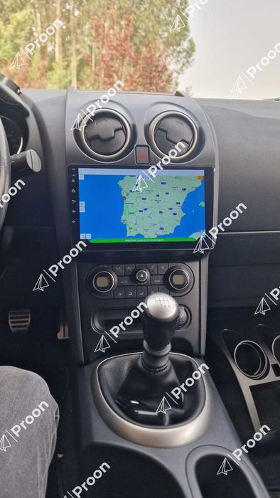 Nissan qashqai j10 auto radio Android 2 din Ano 2006 até 2013