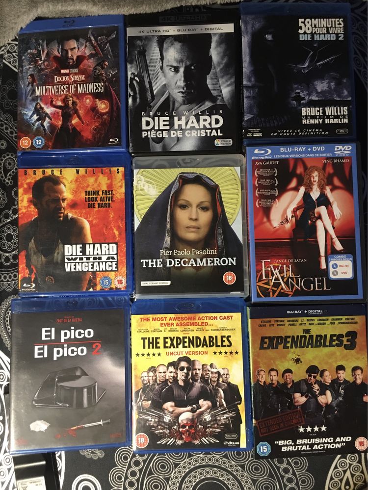 Vários Blu ray sem legendas em Português P1