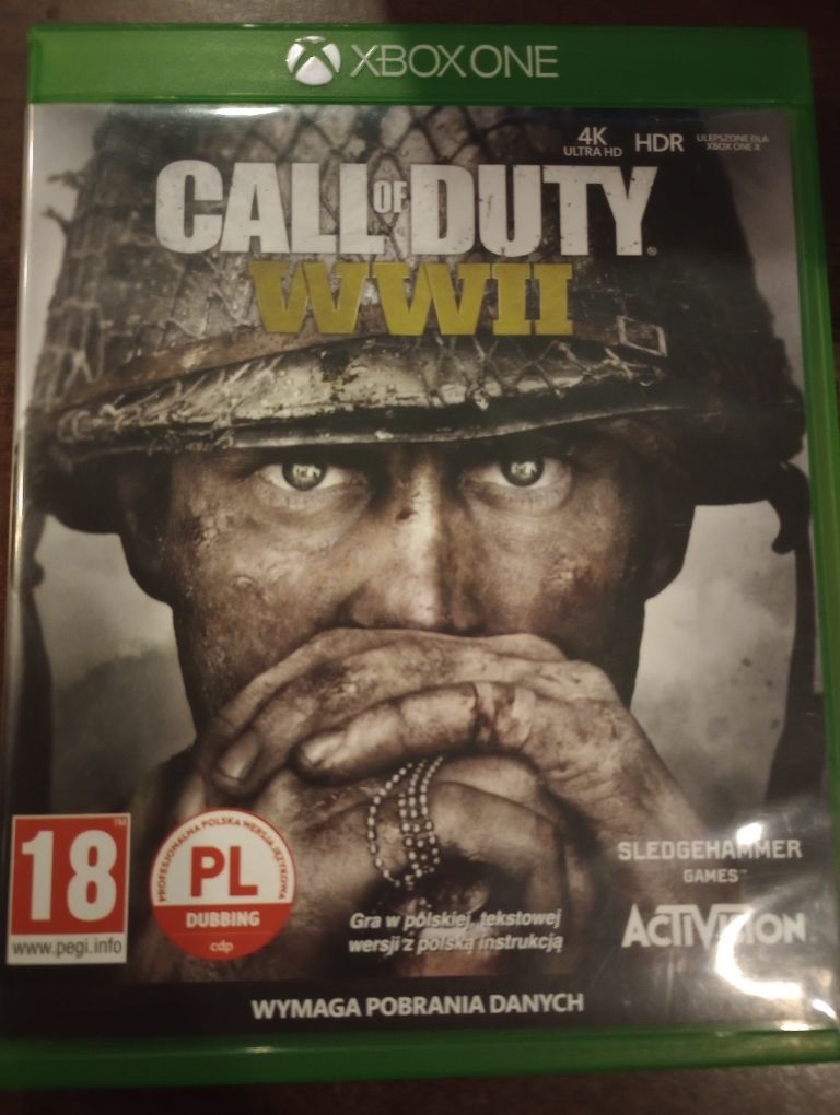 Xbox One Call of Duty WWII pl dubing