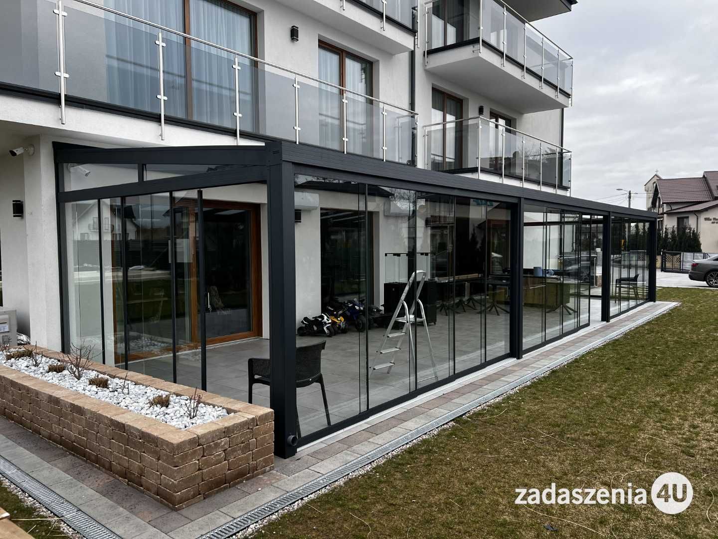 Zadaszenie tarasów, pergole, ogród zimowy, zabudowy szklane | WW