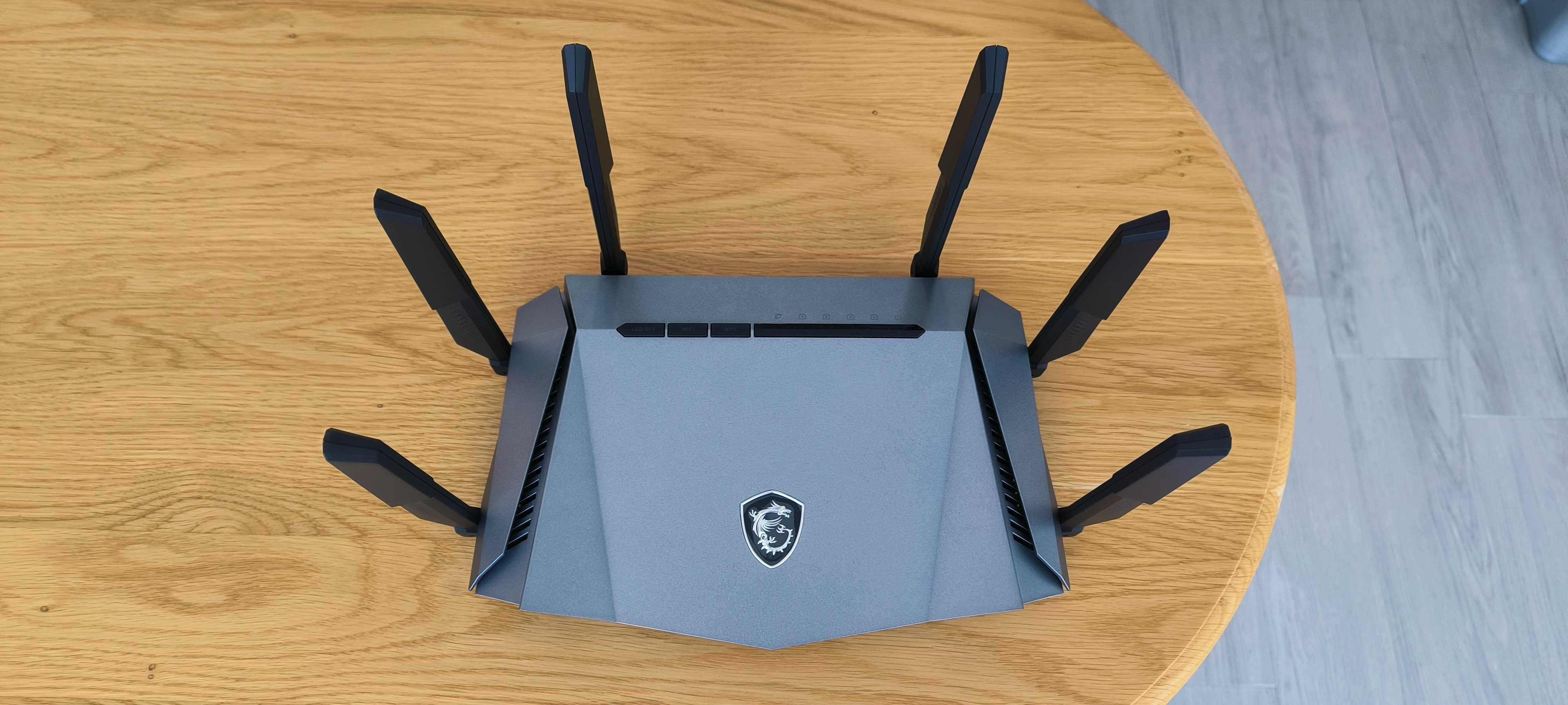 Роутер MSI RadiX GRAX66 AX6600 WiFi 6 Tri-Band Gaming