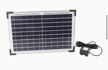 Solarna pompa wodna , duzy panel  35/23 cm
