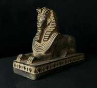 Estátua em pedra da Esfinge do Egipto