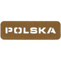 M-Tac Naszywka ażurowa Patch Polska Laser Cut Coyote