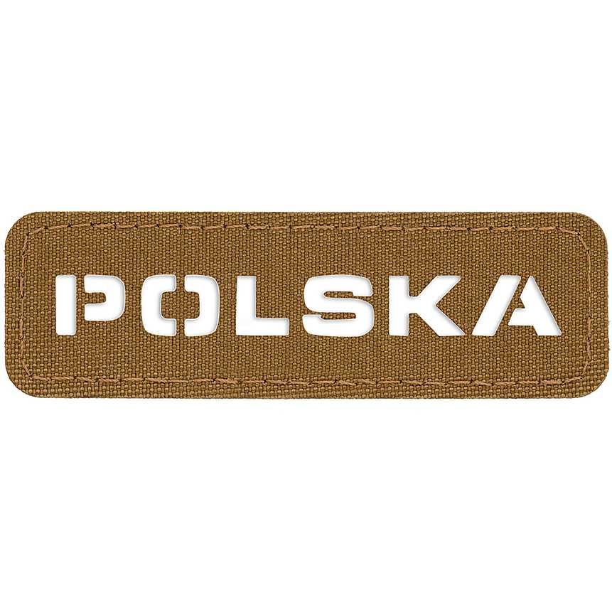 M-Tac Naszywka ażurowa Patch Polska Laser Cut Coyote