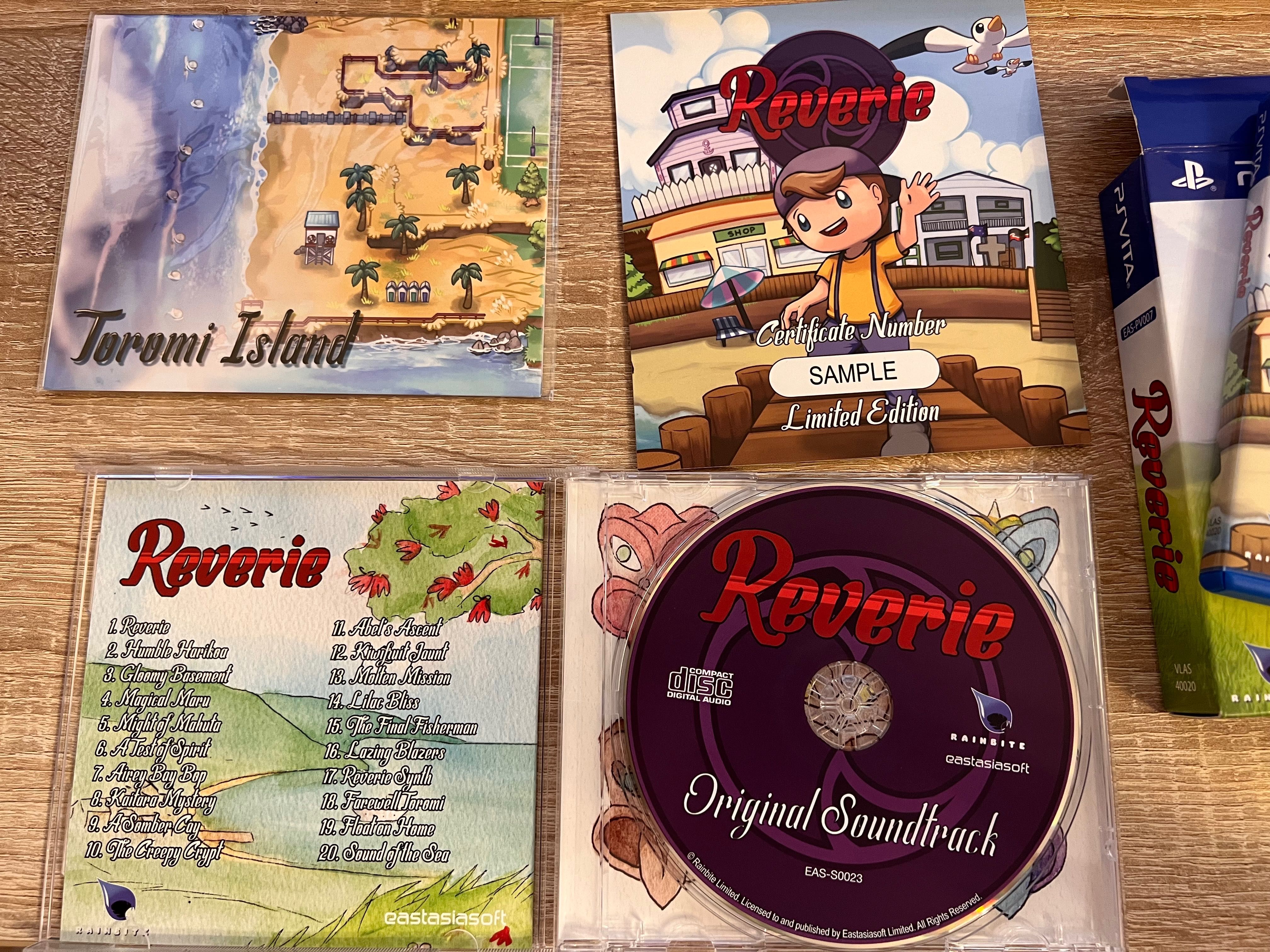 Unikat! Reverie Limited Edition | PS Vita | Idealna