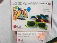 Okulary 3D LG X 7 sztuk