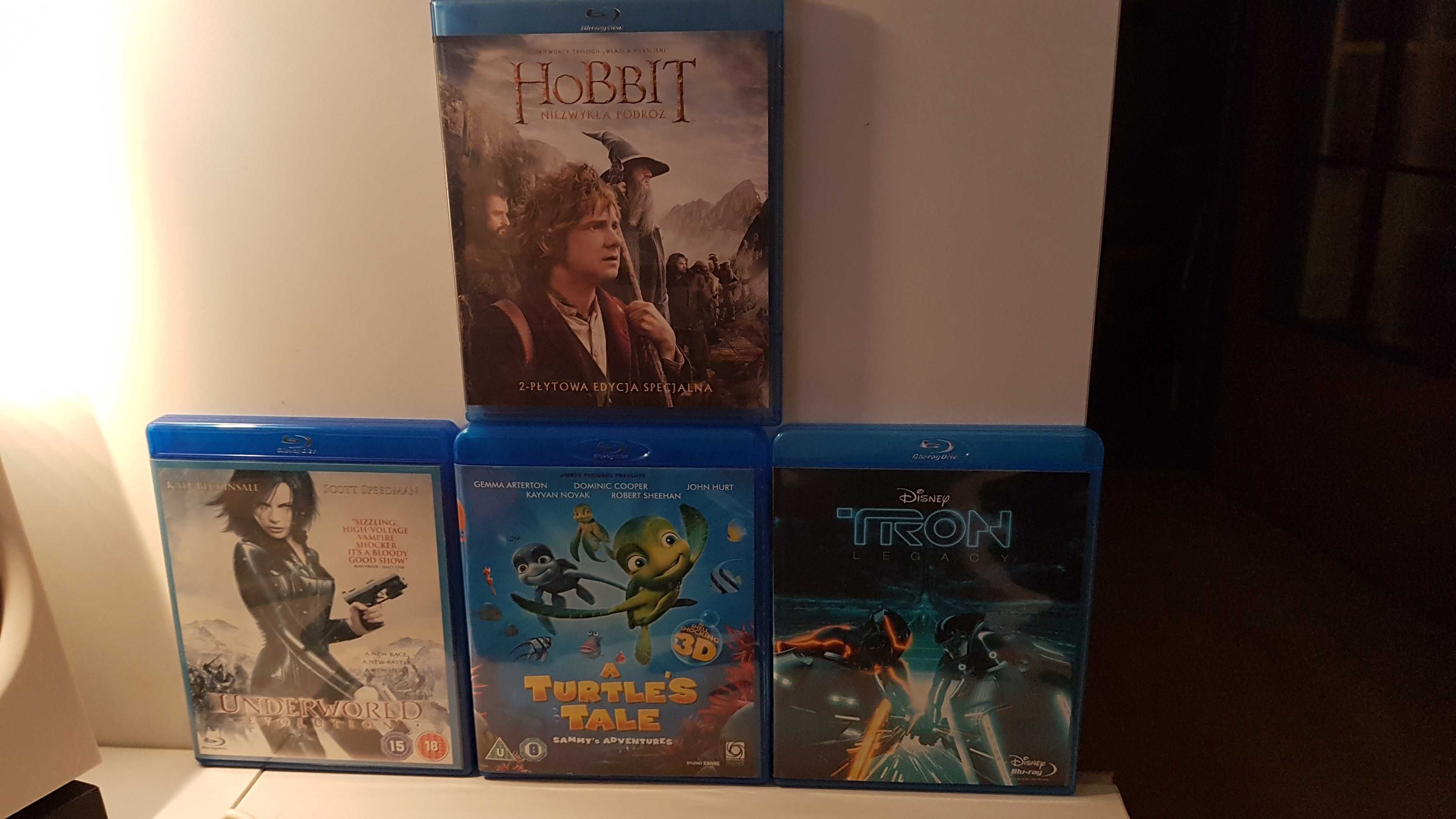 Zestaw filmów bluray