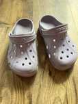 Crocs klapki fioletowe r.34