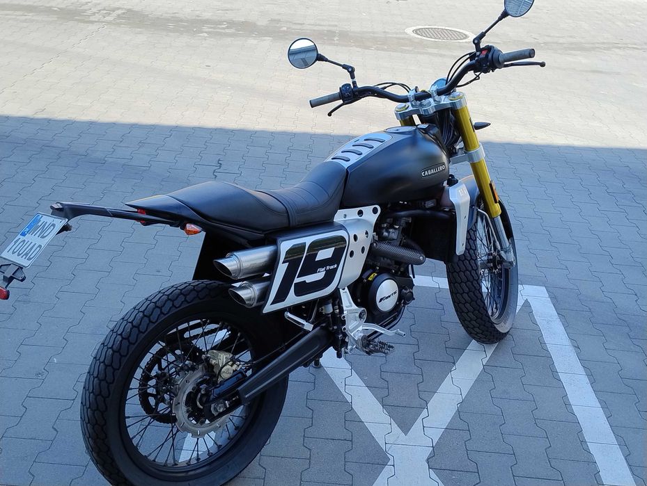 Fantic Scrambler 125cc 2021r Kat B hom rej Yamaha Moto Vintage Retro