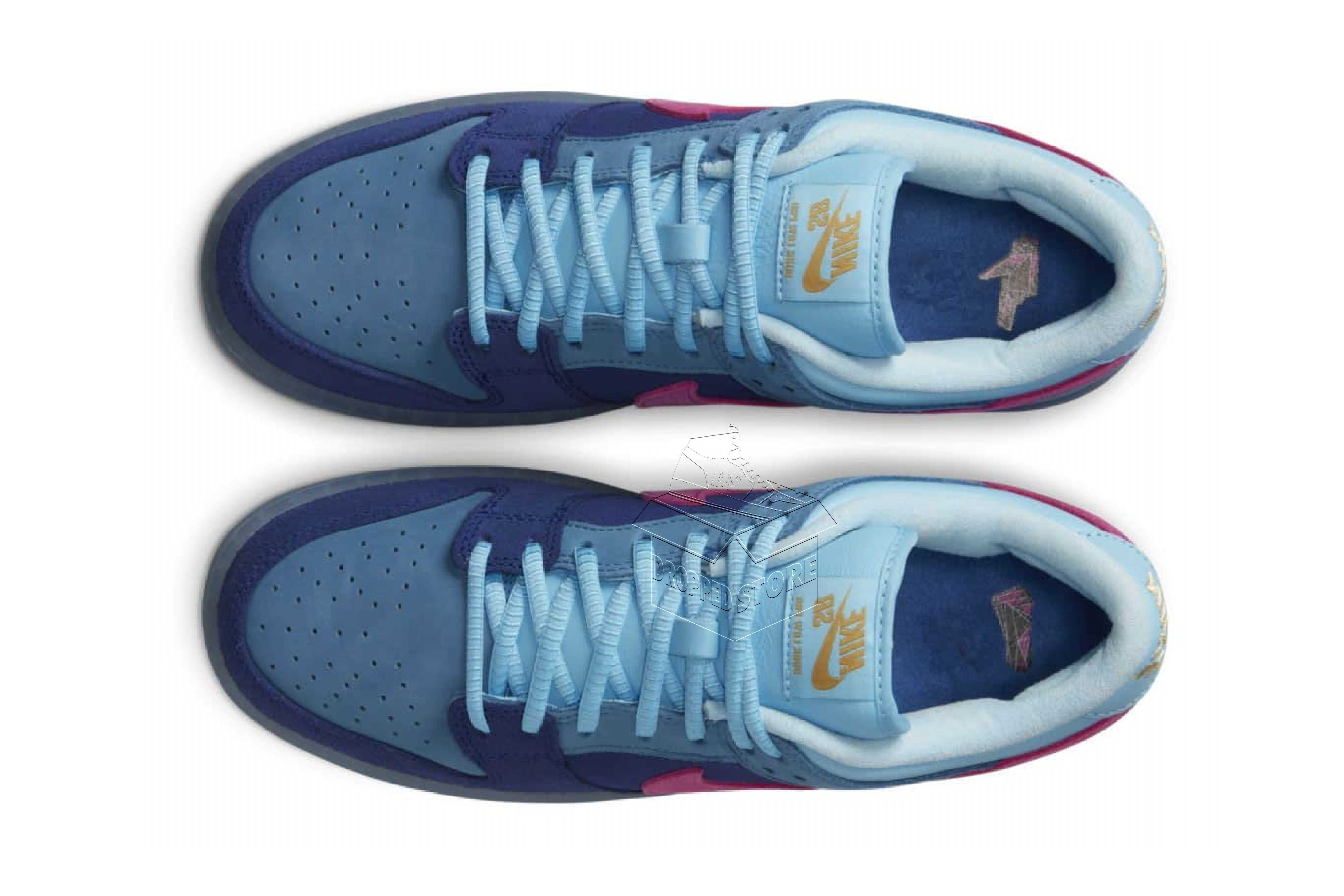 Nike SB DUNK Low Run The Jewels Deep Royal Blue / DO9404–400