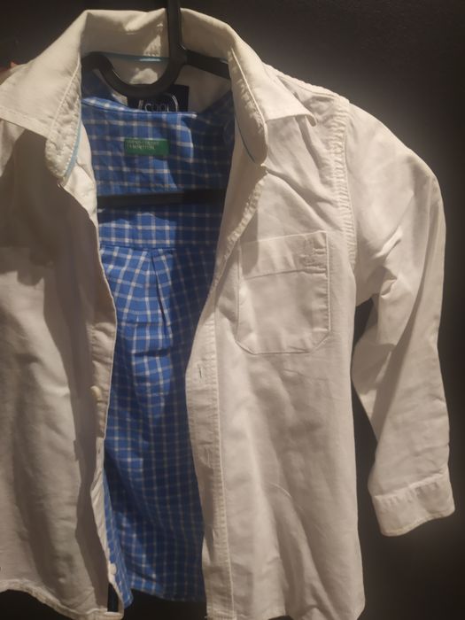 Biała koszula na rozpoczęcie roku