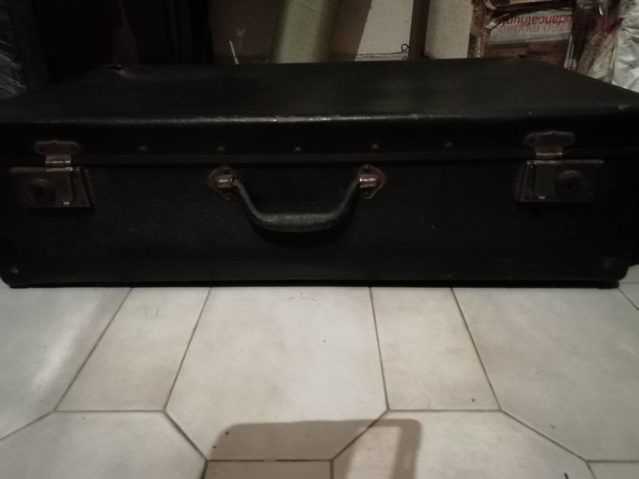 Mala de Viagem Azul, Vintage