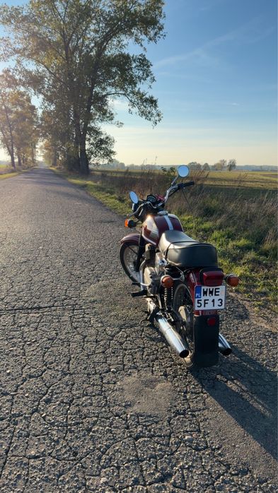 Jawa CZ350, zarejestrowana