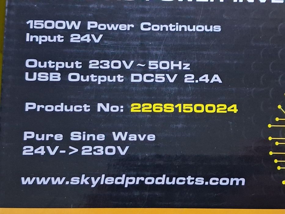 3000вт Чистый Синус. 24/220, Микроволновка, Холодильник, Котел, Насос