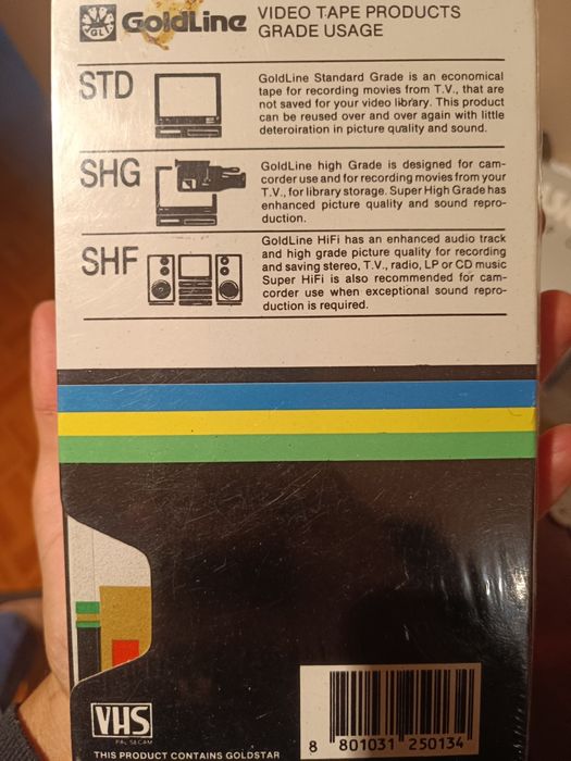 Cacete de gravação Goldline Std Vgs