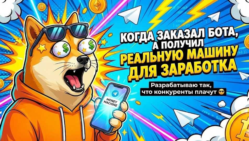 Сделаю Telegram-бота, который ОКУПИТСЯ