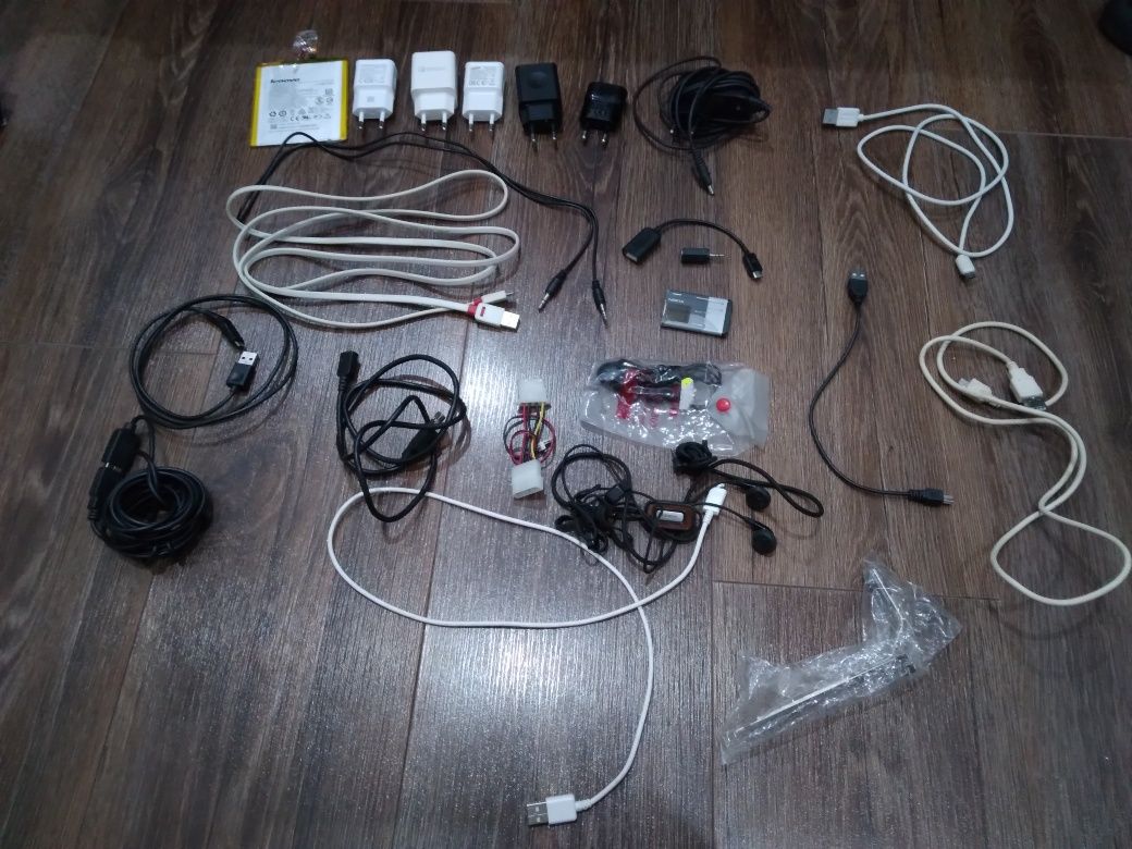 Блоки usb, кабель и остальное