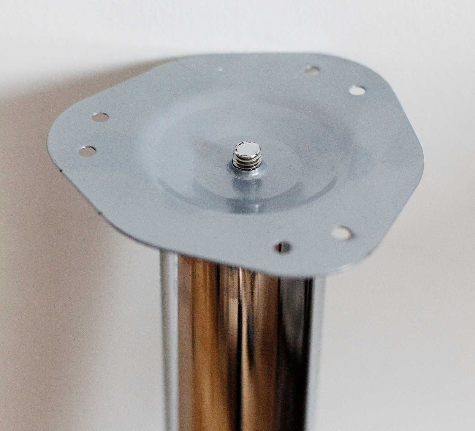Metalowa nogaL=70cm fi6cm-cena za 1szt.kolor chromowany,posiadam 2szt