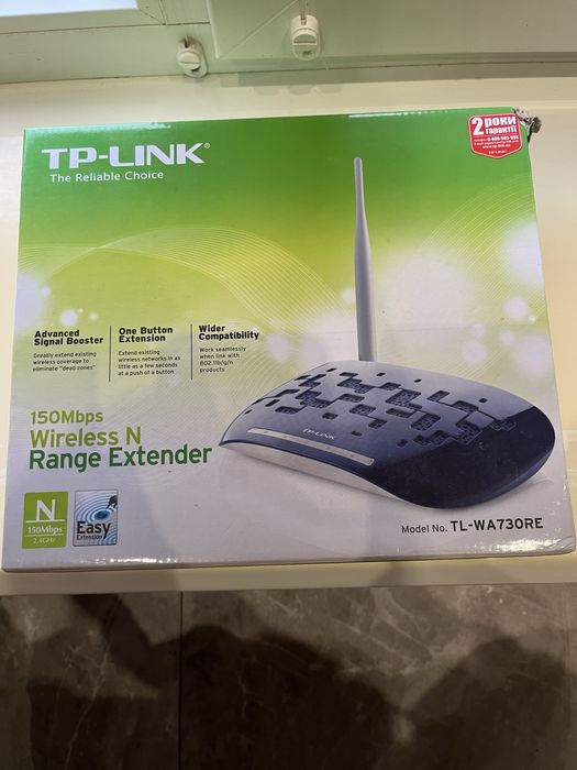 Усилитель безпроводного стгнала TP-Link TL-WA730RE