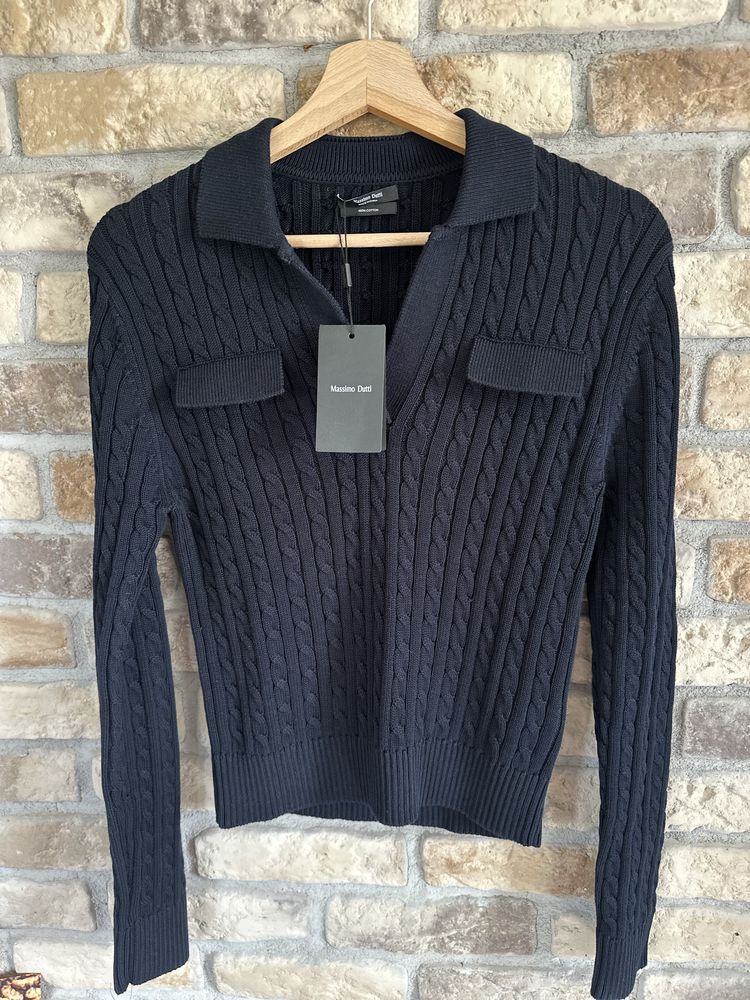Bawelniany sweter massimo dutti rozmiar M