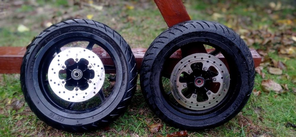 Koła do skutera 13" używki np. do wózka ogrodowego