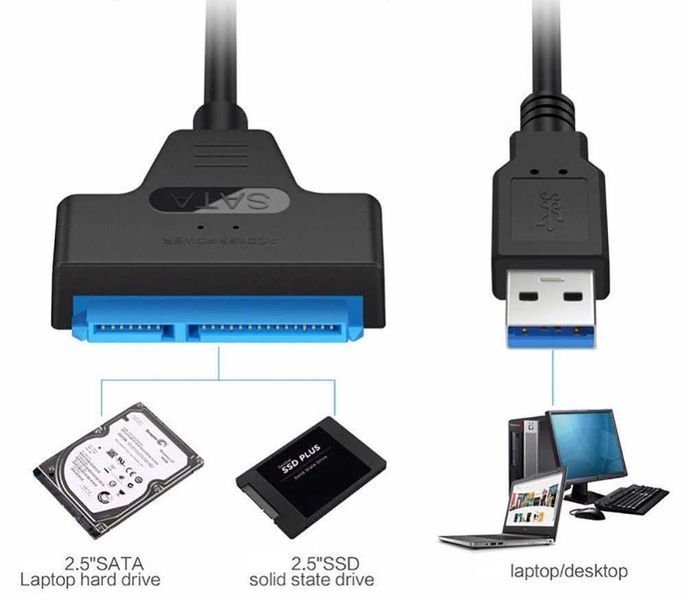 Adaptador USB 3.0 para SATA III