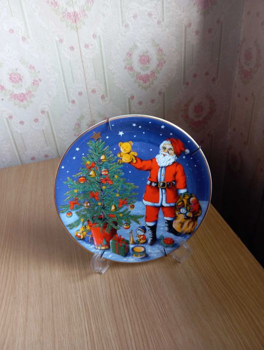 Pratos porcelana de Natal SPAL