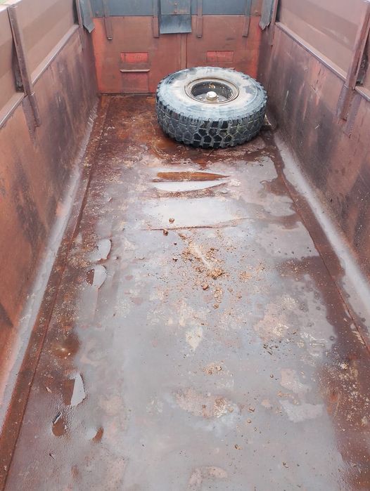 Przyczepa na tandemie Legrand, skorupa, wywrotka, budowlana, 14 ton