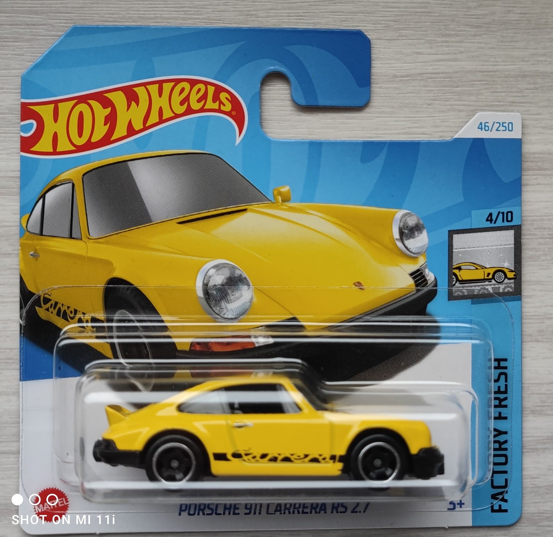 Hot wheels Porsche 911 Carerra RS