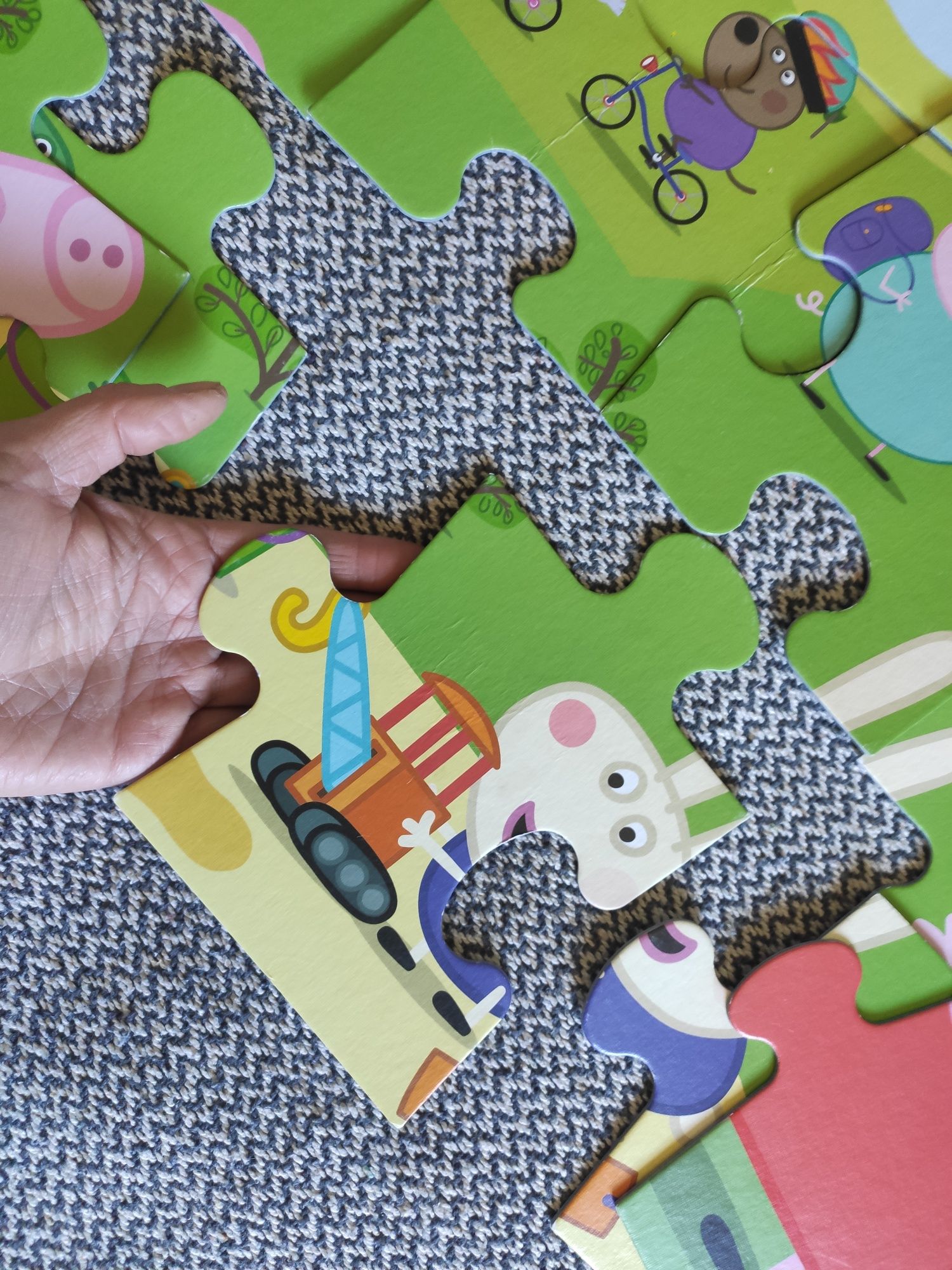 Puzzle Maxi Peppa Pig Świnka 15 el 2+