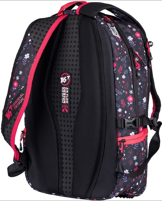 Рюкзак YES T-124 Parallel art черный  17 л