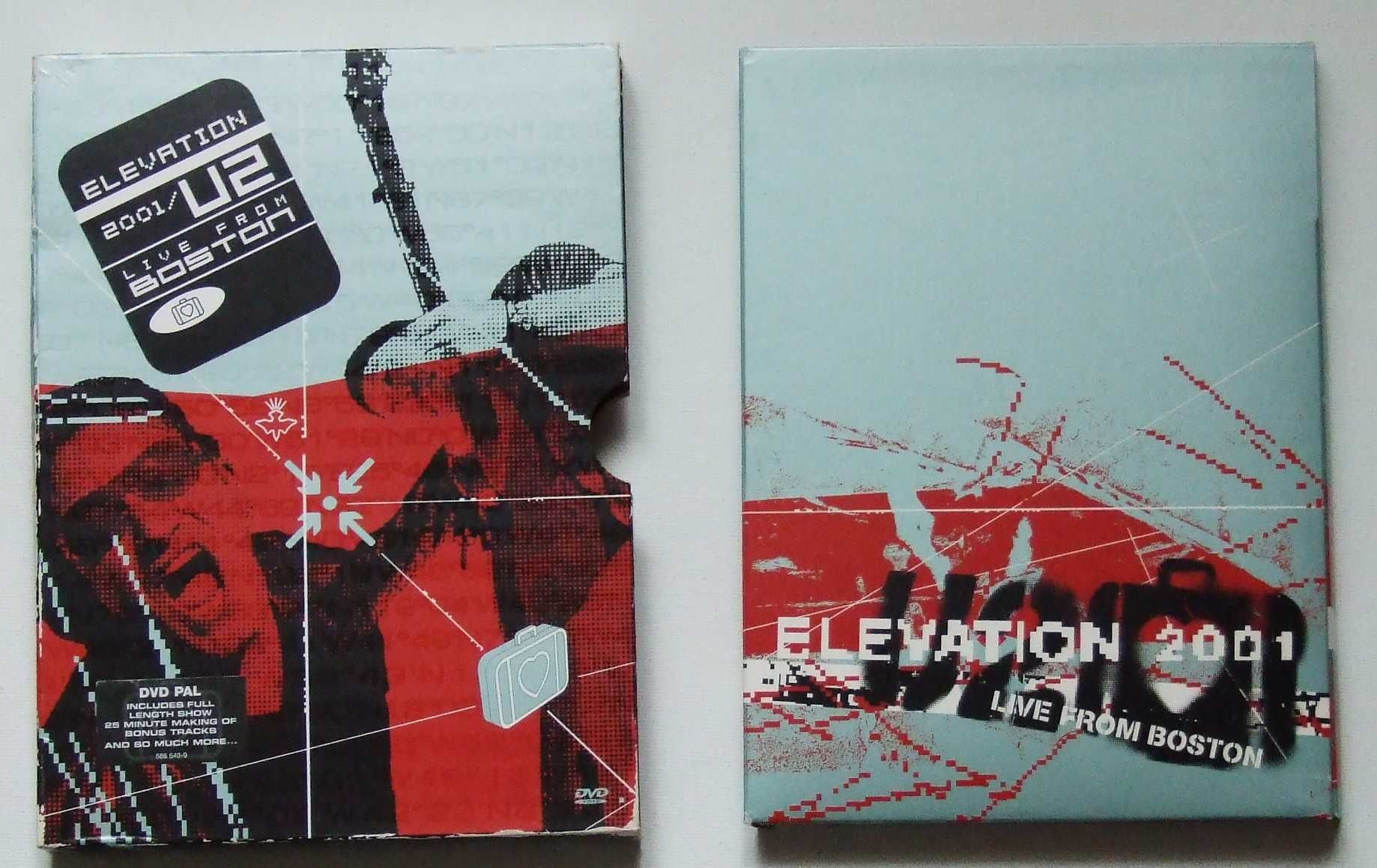 U2 – Elevation 2001 / U2 Live From Boston 2x DVD