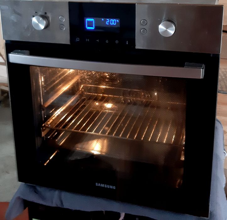 Piekarnik Do Zabudowy SAMSUNG Inox Srebrny 100% Sprawny