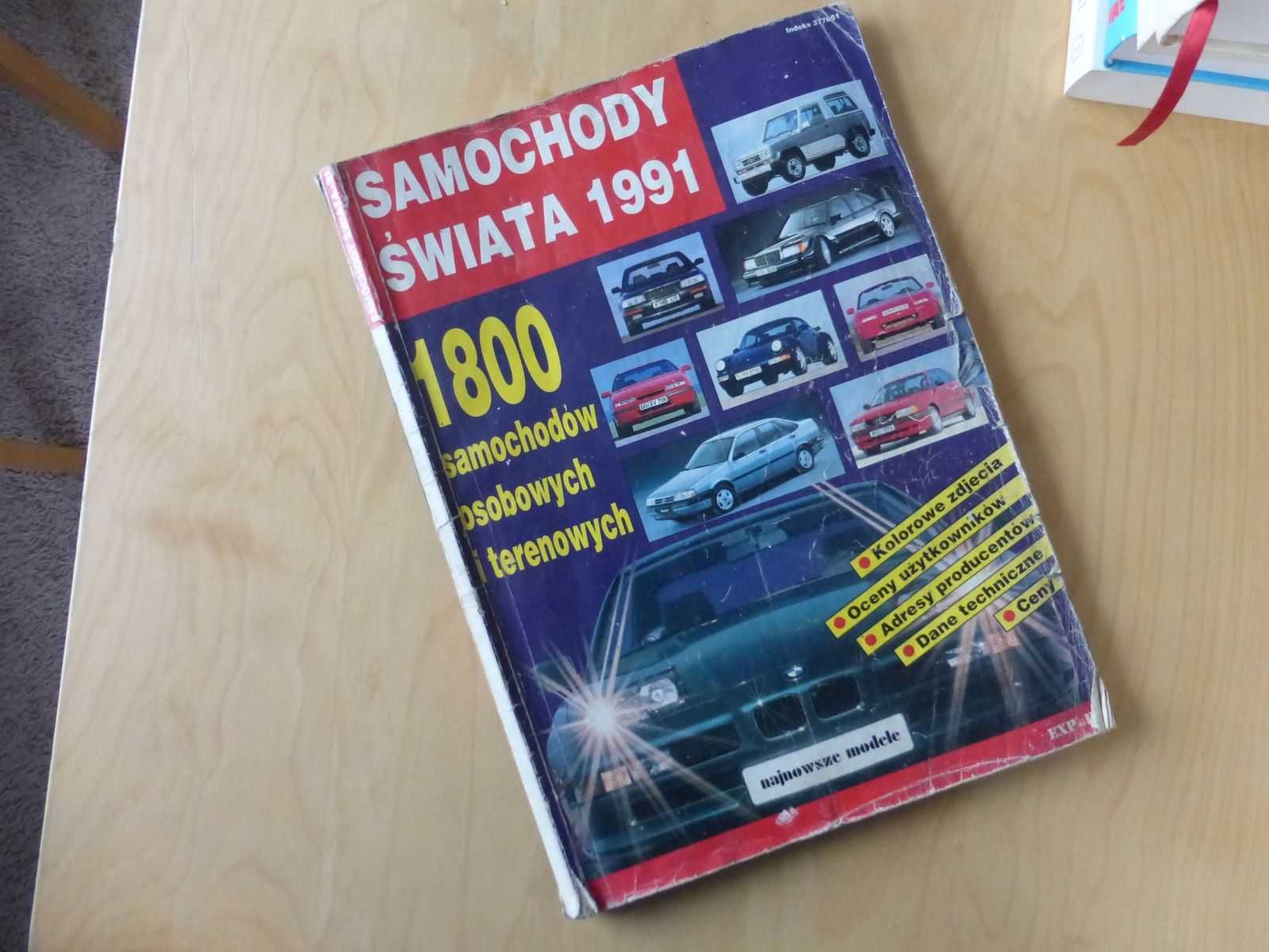 Katalog Samochody Świata 1991. okazja rarytas Youngtimer
