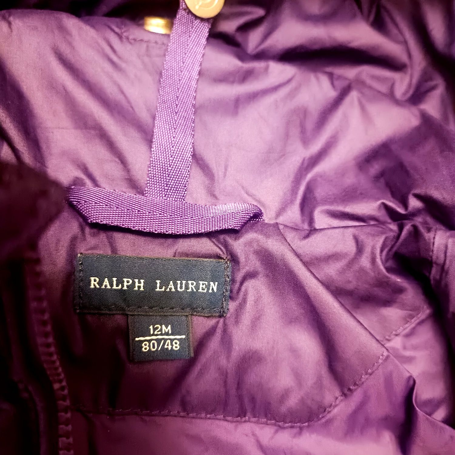 Kurtka puchowa Ralph Lauren 12 M