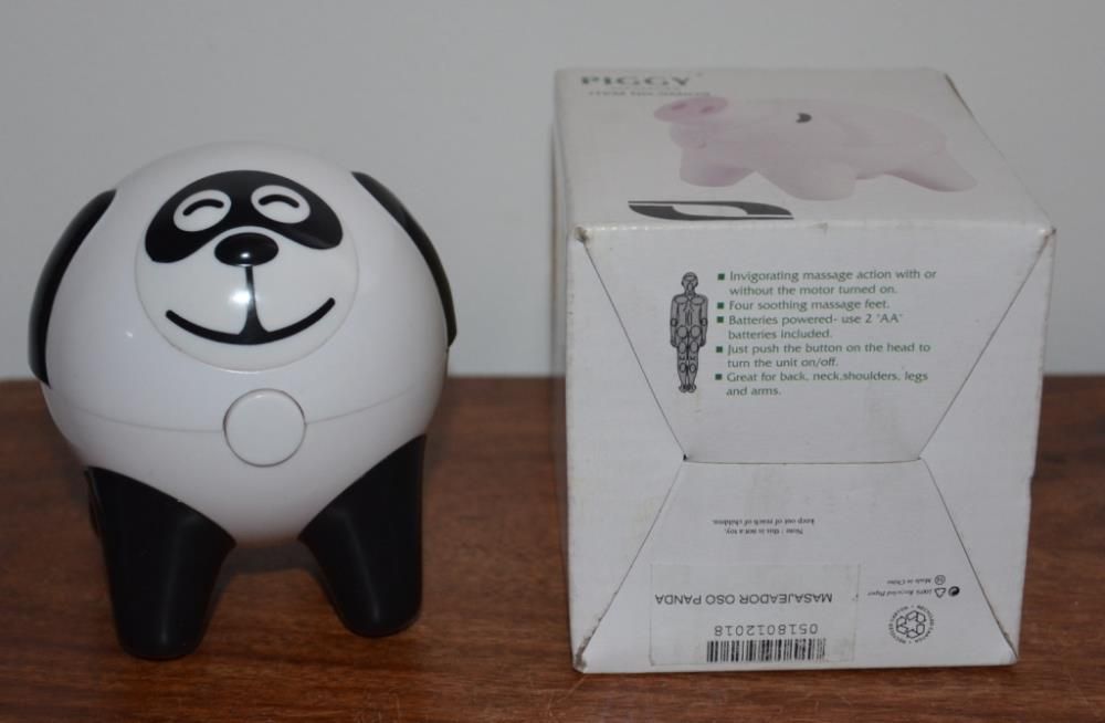 Massajador Urso Panda – Funcionamento a pilhas – NOVO!