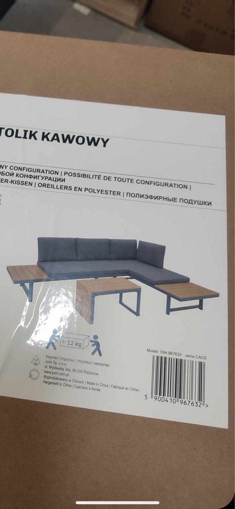 NOWY Zestaw ogrodowy / zestaw balkonowy / rogórkwka.