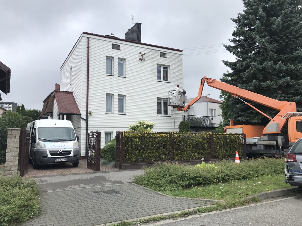 Czyszczenie elewacji mycie kostki brukowej dachow rynien wolne terminy