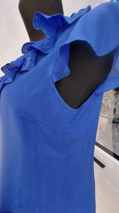 Suknia kobaltowa r. 40 - 42